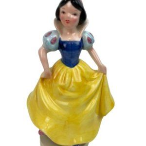 Vintage 1970's Walt Disney Sankyo Japan Snow White Rotating Musical Figurine